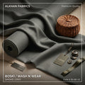 J. Junaid Jamshaed Boski Wash & Wear - Light smoke gray