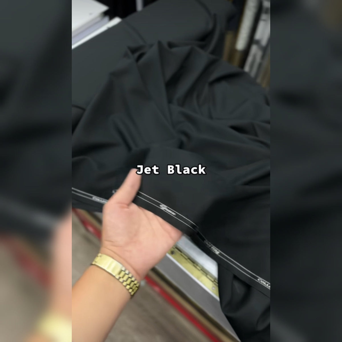 J. Junaid Jamshaed Boski Wash & Wear - Jet Black