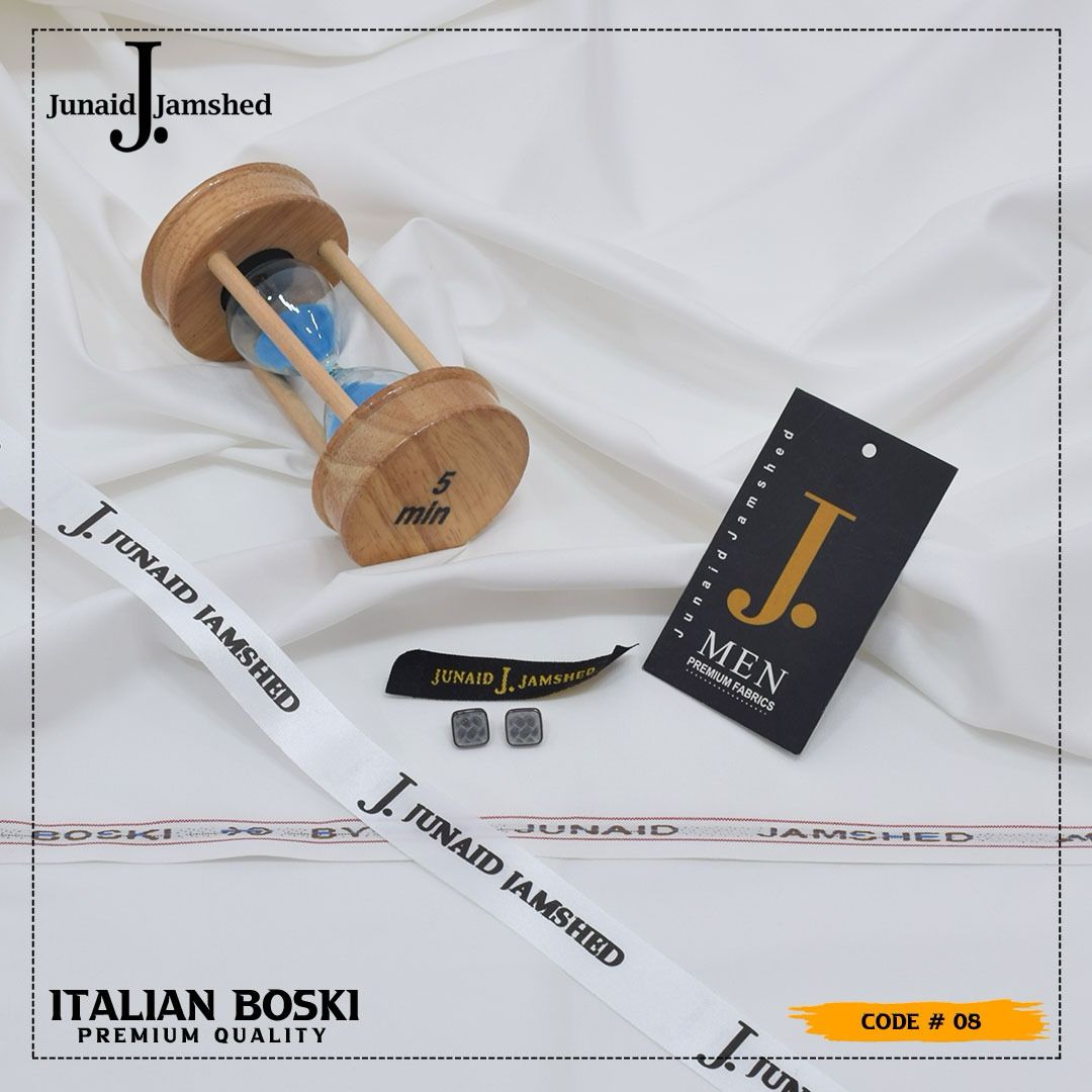 J. Junaid Jamshaed Boski Wash & Wear - Off white